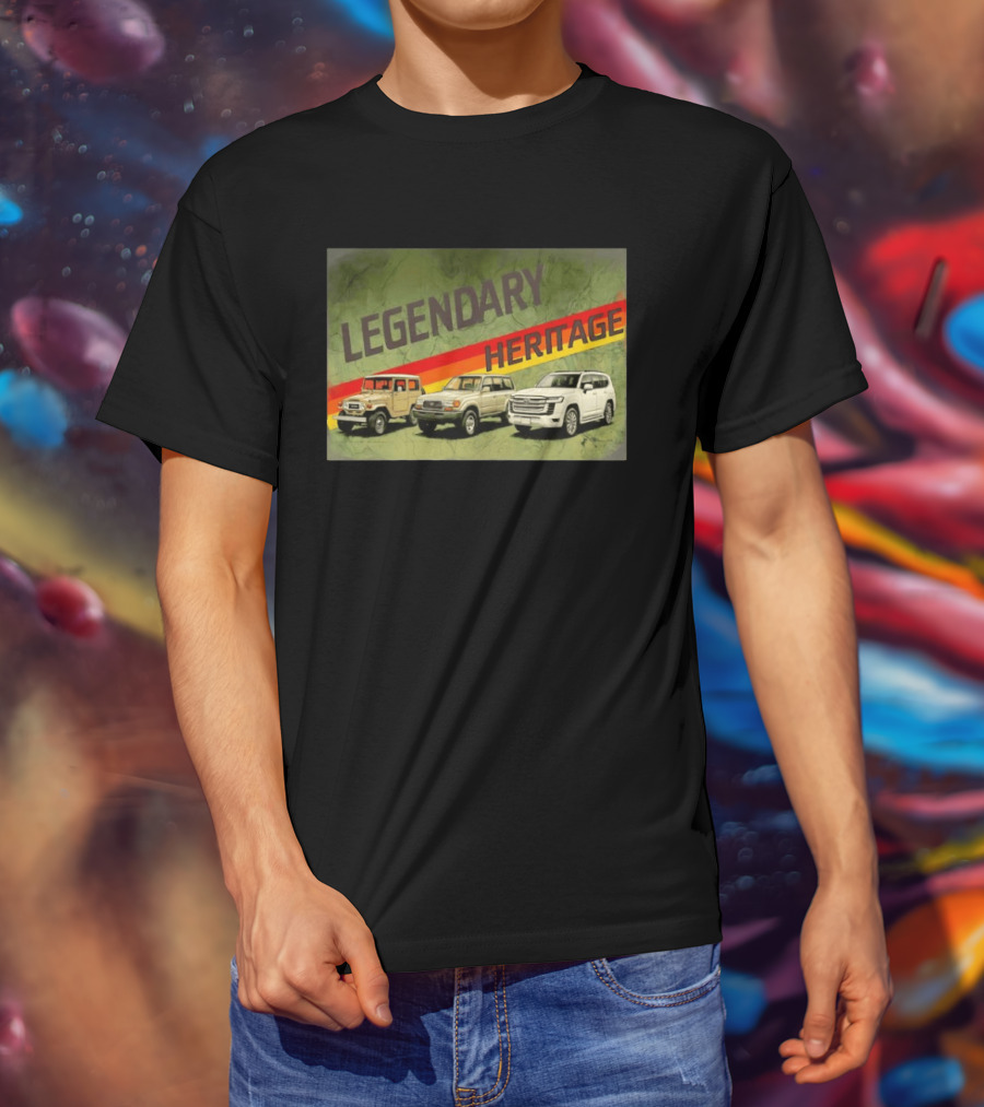 Legendary Heritage Classic And Modern SUV Evolution T-Shirt