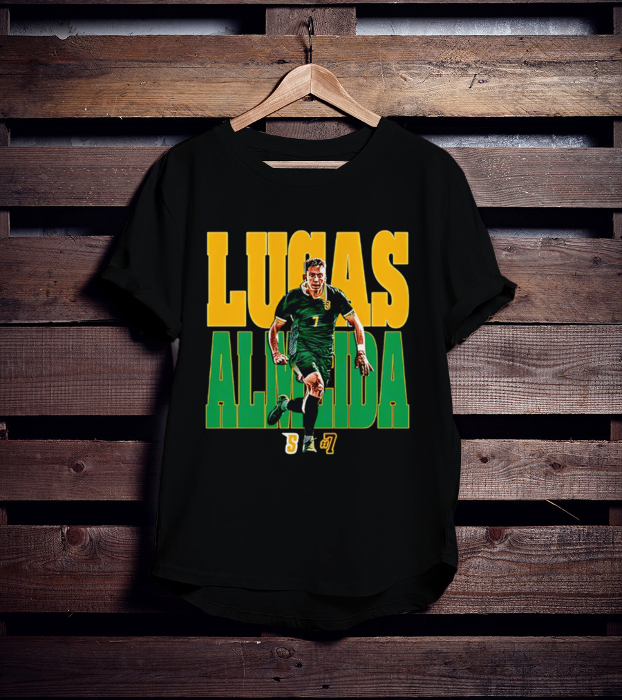 Lucas Almeida Siena Soccer 7 NCAA 26 T-Shirt