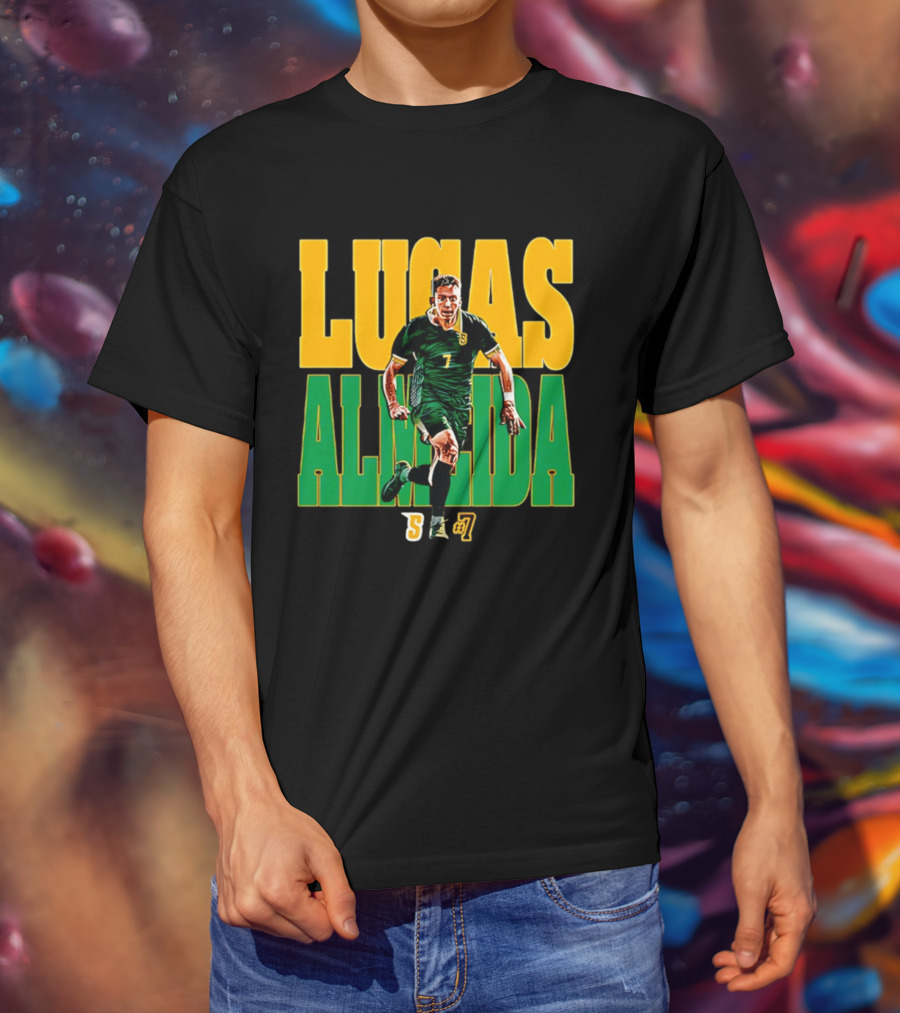 Lucas Almeida Siena Soccer 7 NCAA 26 T-Shirt