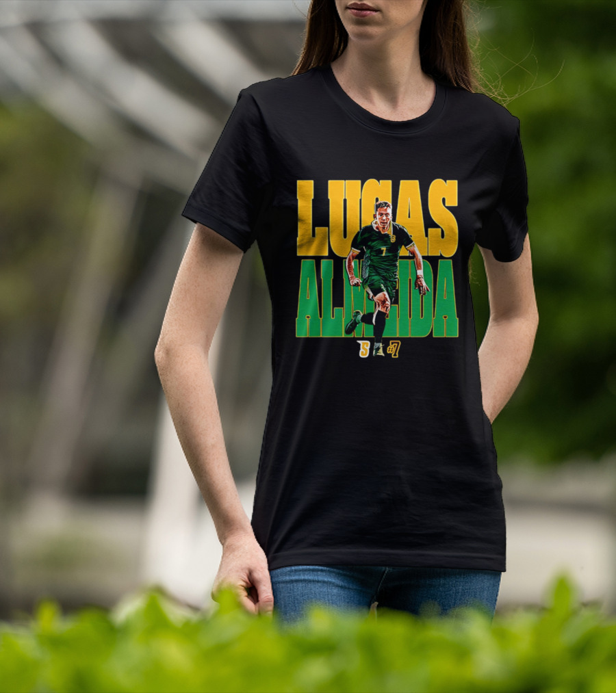 Lucas Almeida Siena Soccer 7 NCAA 26 T-Shirt