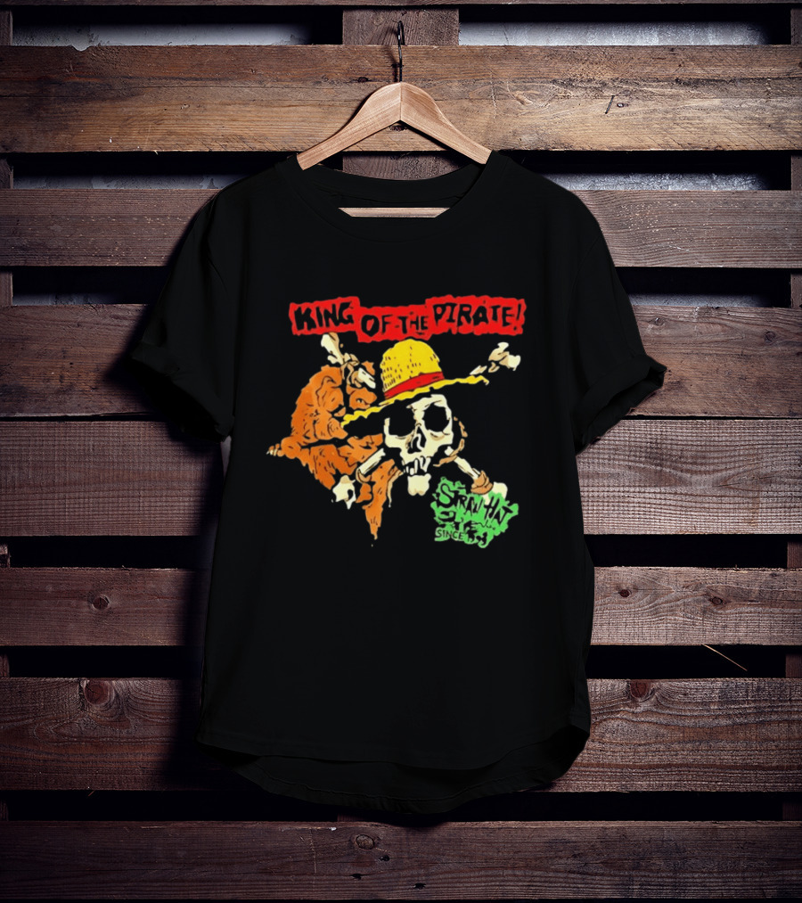 King Of The Pirate Skull And Straw Hat Since 1987 T-Shirt