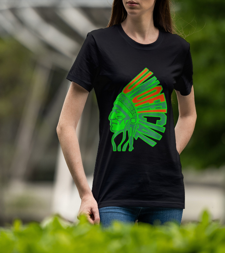 Illinois Fighting Illini Unofficial St. Patrick's Day Chief Illiniwek T-Shirt