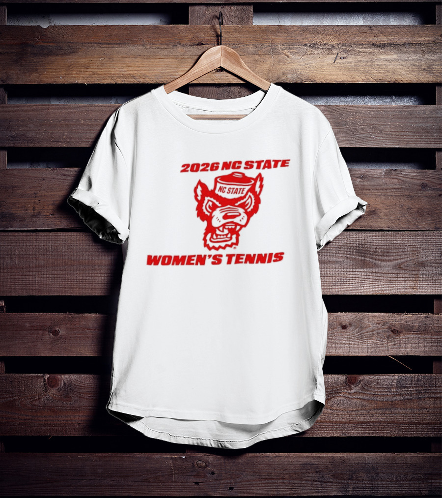 2026 NC State Women's Tennis Wolfpack T-Shirt