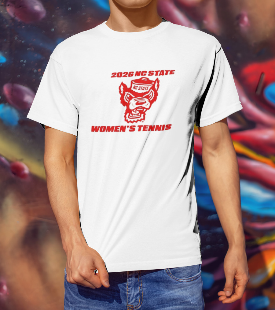 2026 NC State Women's Tennis Wolfpack T-Shirt