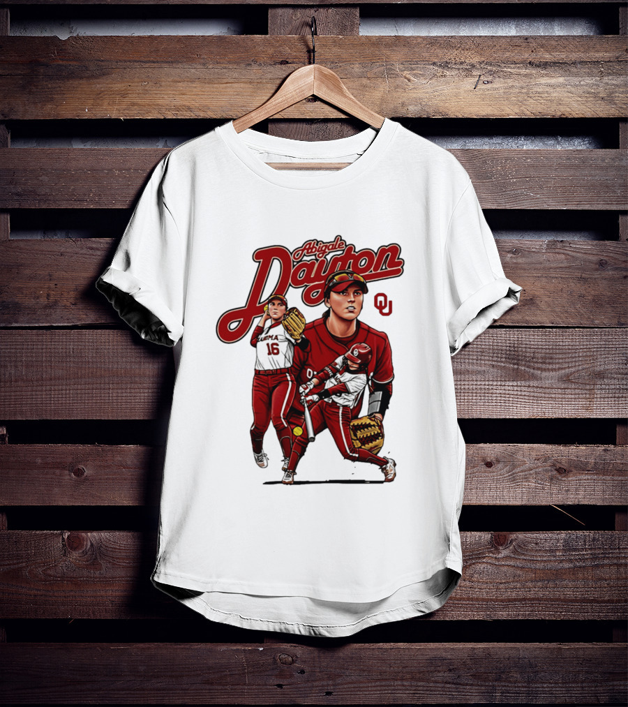 Abigale Dayton Oklahoma Softball NCAA Player OU T-Shirt