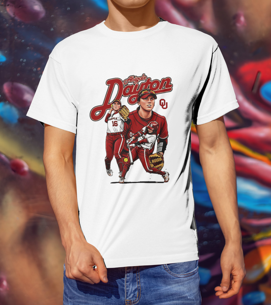 Abigale Dayton Oklahoma Softball NCAA Player OU T-Shirt