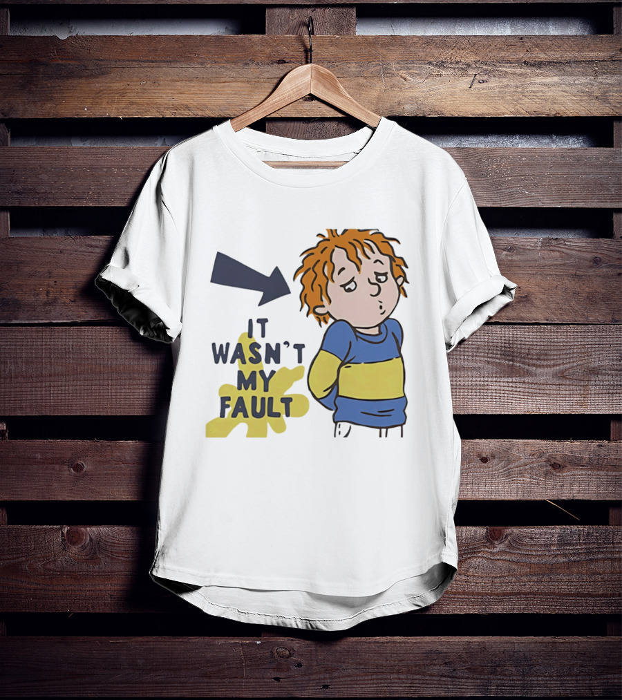 Horrid Henry It Wasn't My Fault Cartoon Character Kids Humor T-Shirt