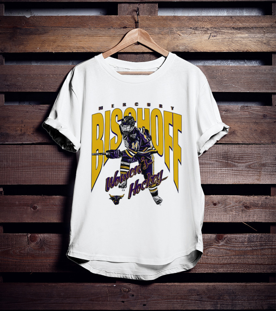 Mercury Bischoff Women's Hockey Minn. St Ice Hockey NCAA '26 T-Shirt