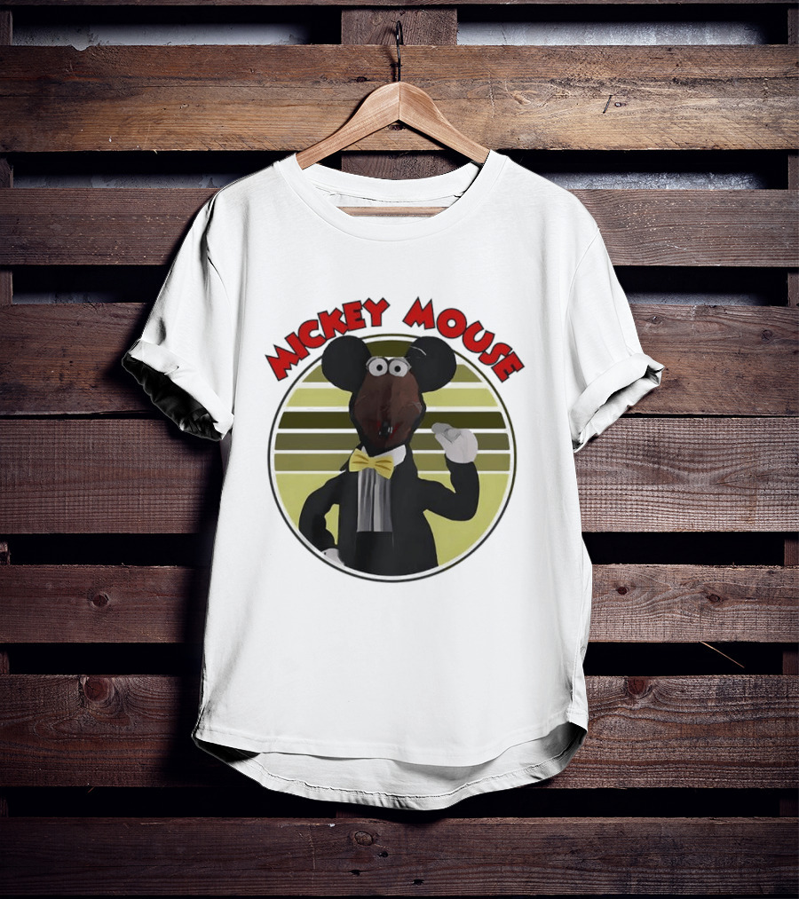 Rizzo The Rat Mickey Mouse Mashup The Muppets Show T-Shirt