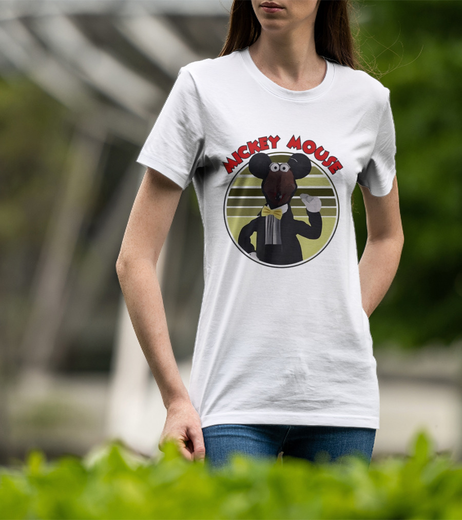 Rizzo The Rat Mickey Mouse Mashup The Muppets Show T-Shirt