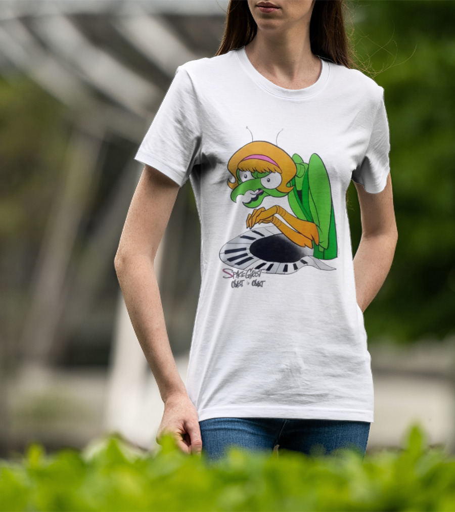 Space Ghost Coast To Coast Zorak Playing Piano T-Shirt