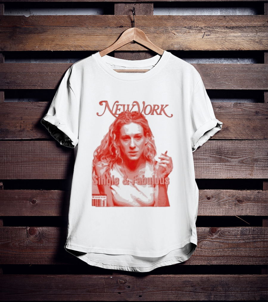 New York Single And Fabulous Magazine Cover T-Shirt