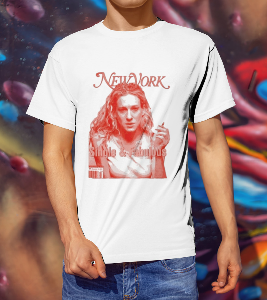 New York Single And Fabulous Magazine Cover T-Shirt