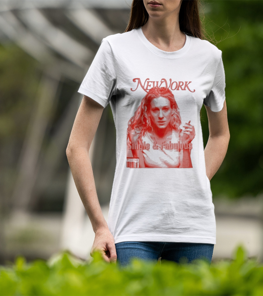New York Single And Fabulous Magazine Cover T-Shirt