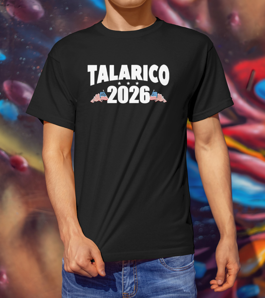 Talarico 2026 Texas Senate Campaign Stars And Flags T-Shirt