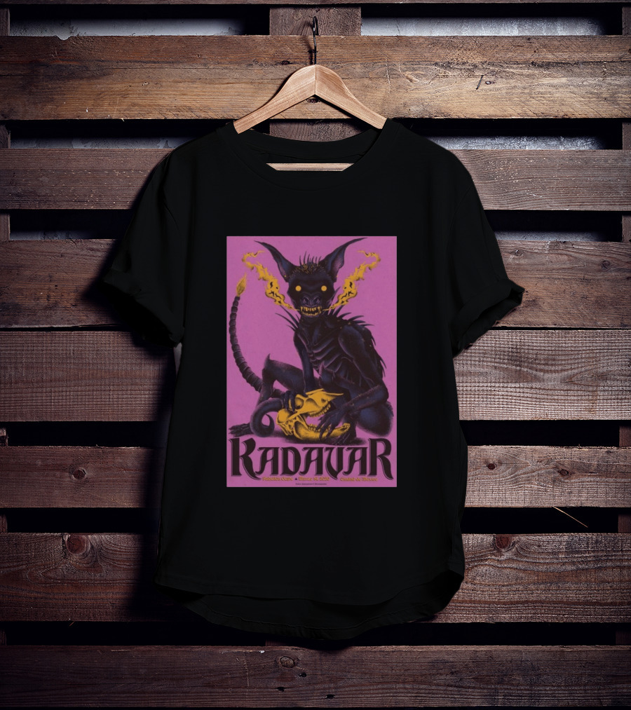 Kadavar Pabellón Oeste March 14 2026 Ciudad De Mexico Tour T-Shirt