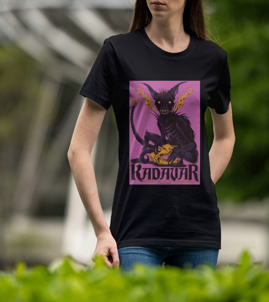 Kadavar Pabellón Oeste March 14 2026 Ciudad De Mexico Tour T-Shirt