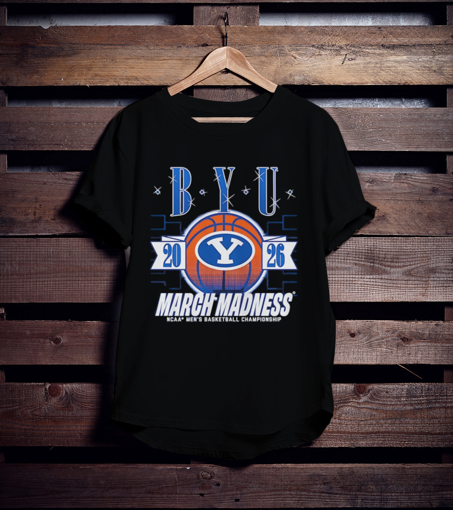 BYU Cougars 2026 NCAA Men's Basketball Championship March Madness T-Shirt