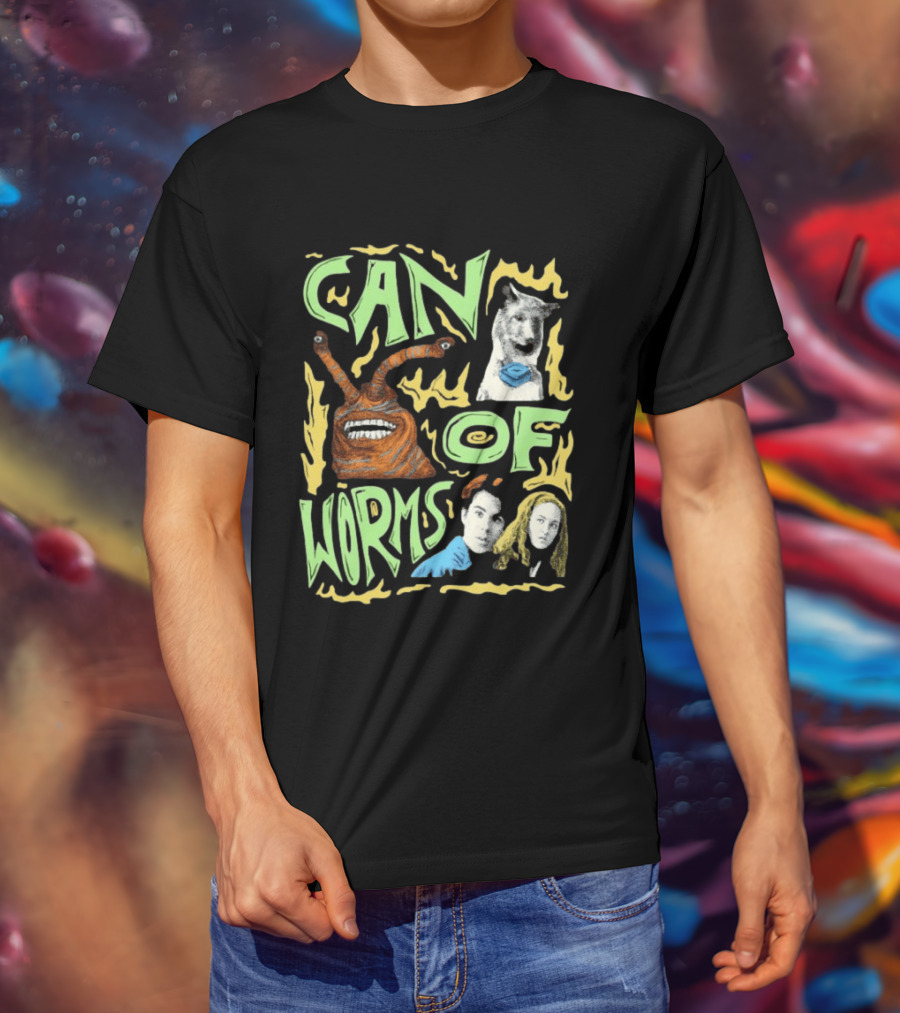 Can Of Worms 1999 Disney Channel Science Fiction Comedy Aliens And Characters T-Shirt