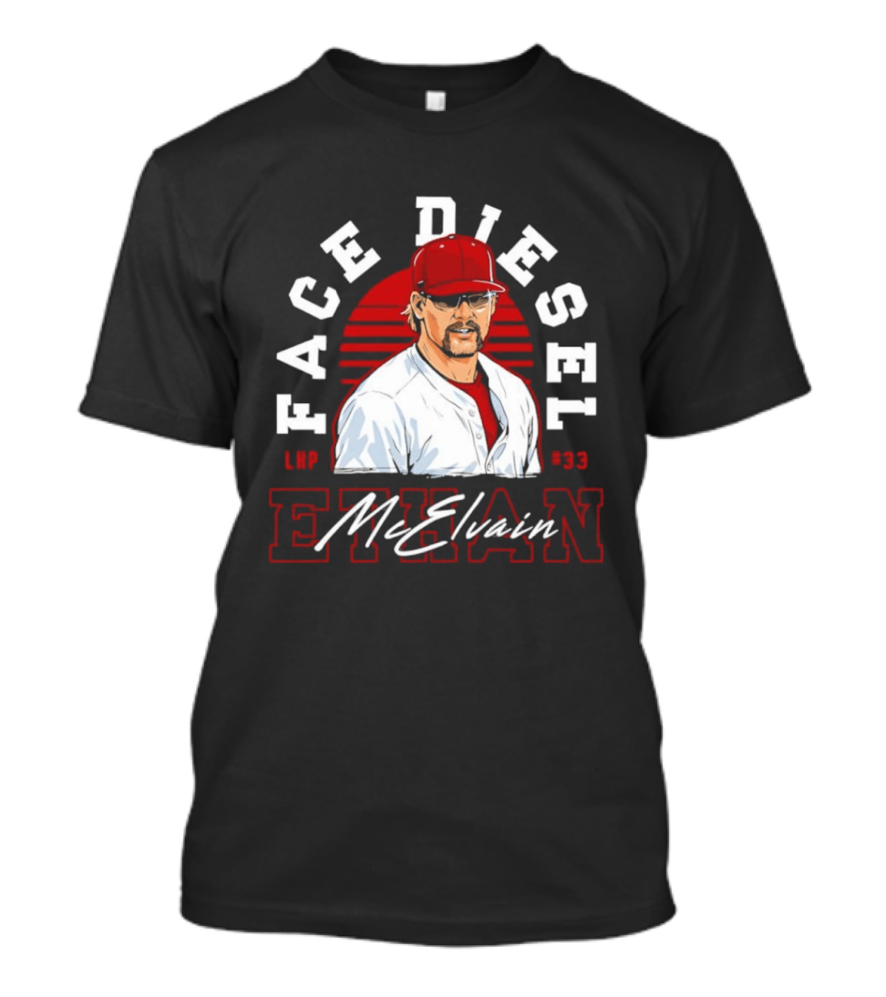Face Diesel Ethan McElvain LHP 33 T-Shirt
