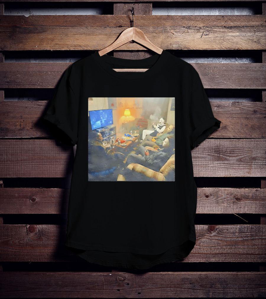 Friday Night Game Night Killer Homes Horror Characters Gaming Hangout T-Shirt