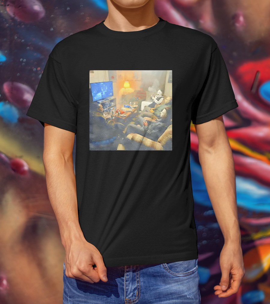 Friday Night Game Night Killer Homes Horror Characters Gaming Hangout T-Shirt