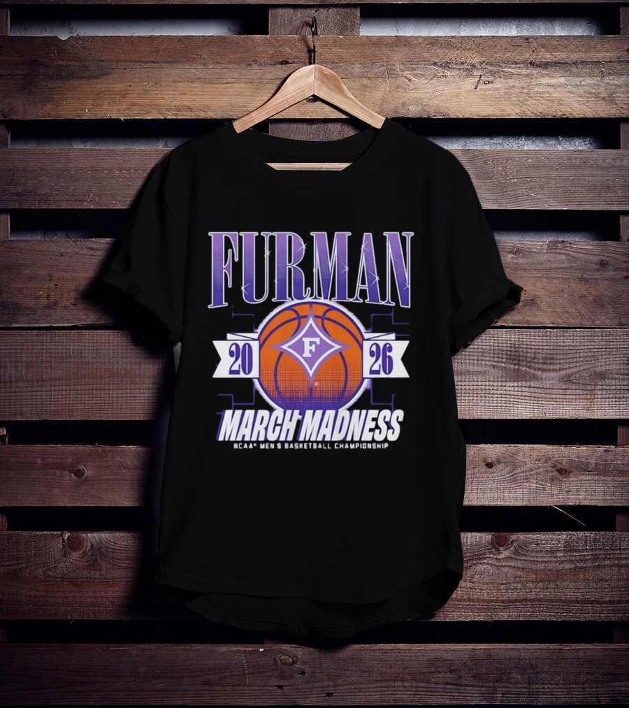 Furman Paladins 2026 NCAA Men's Basketball Championship March Madness T-Shirt
