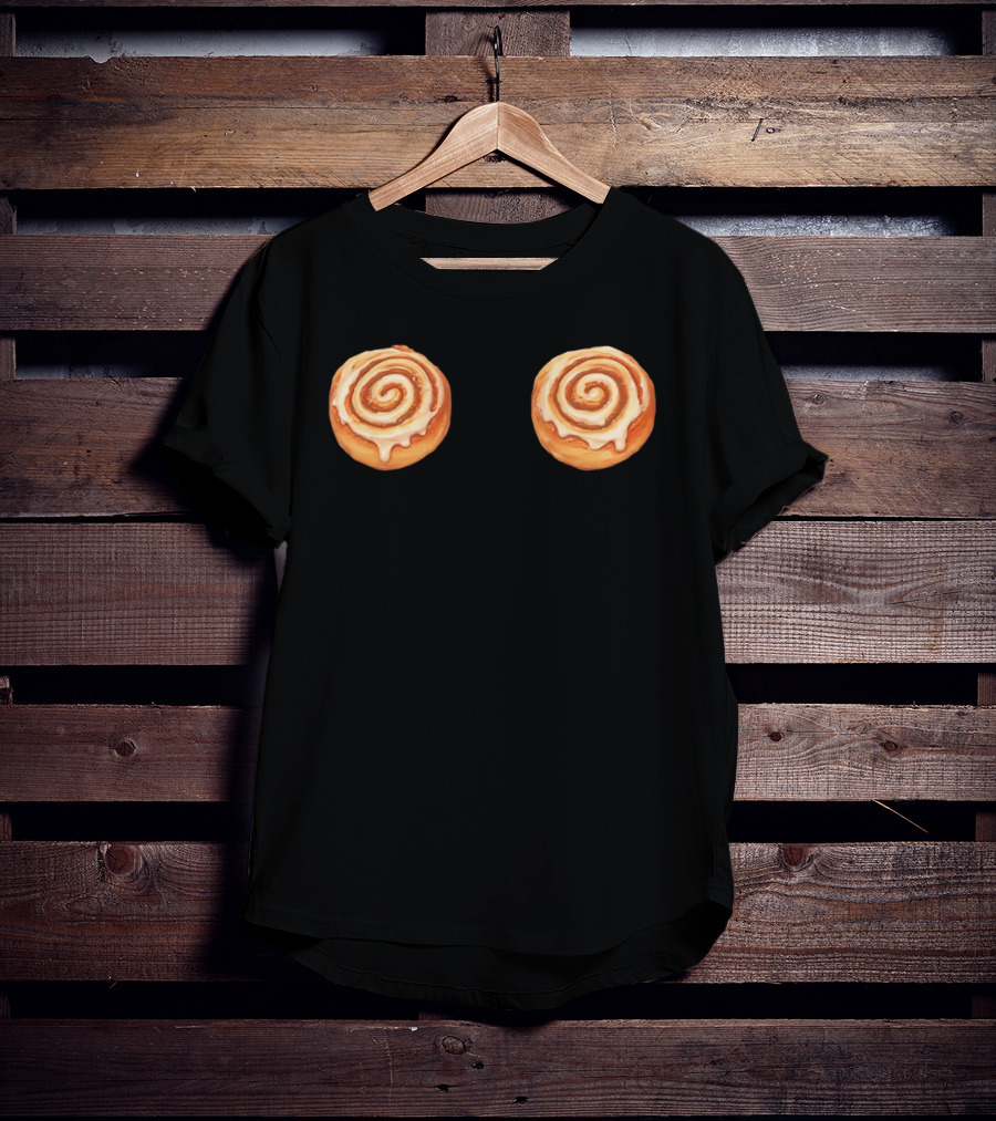 Harry Nice Buns Cinnamon Roll Humor T-Shirt