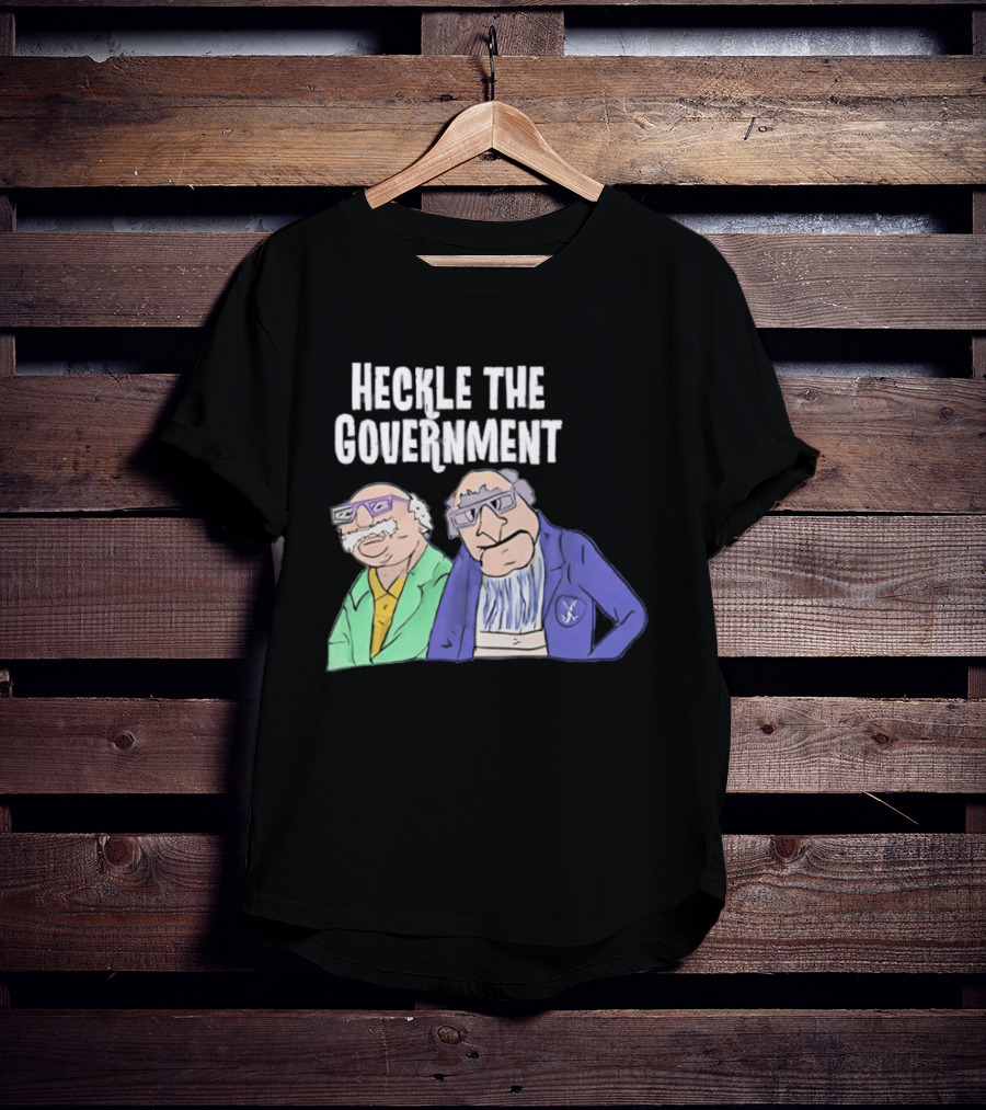 Heckle The Government Statler Waldorf Muppets T-Shirt