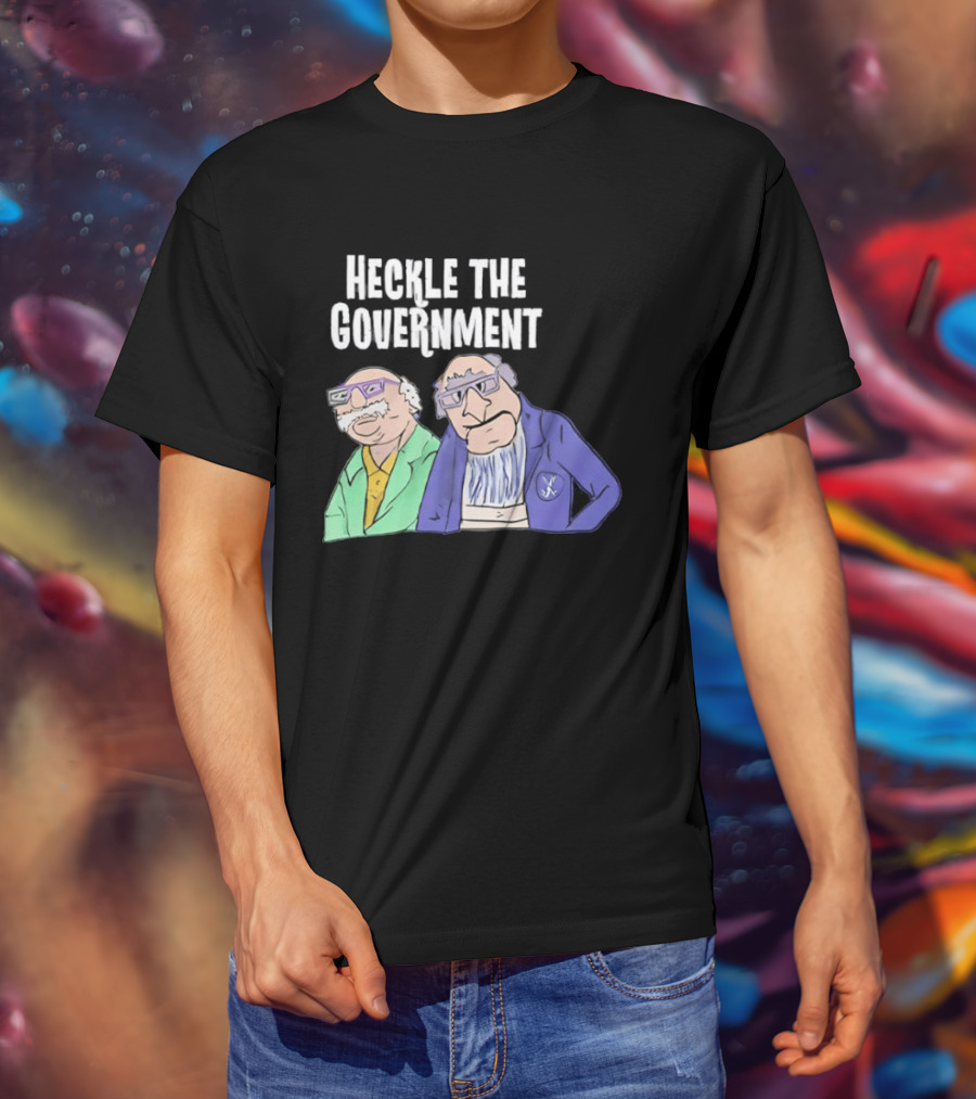 Heckle The Government Statler Waldorf Muppets T-Shirt