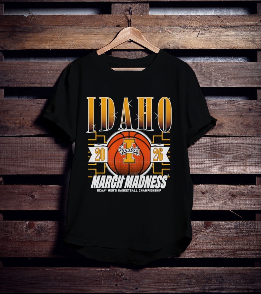 Idaho Vandals 2026 NCAA Men's Basketball Championship March Madness T-Shirt