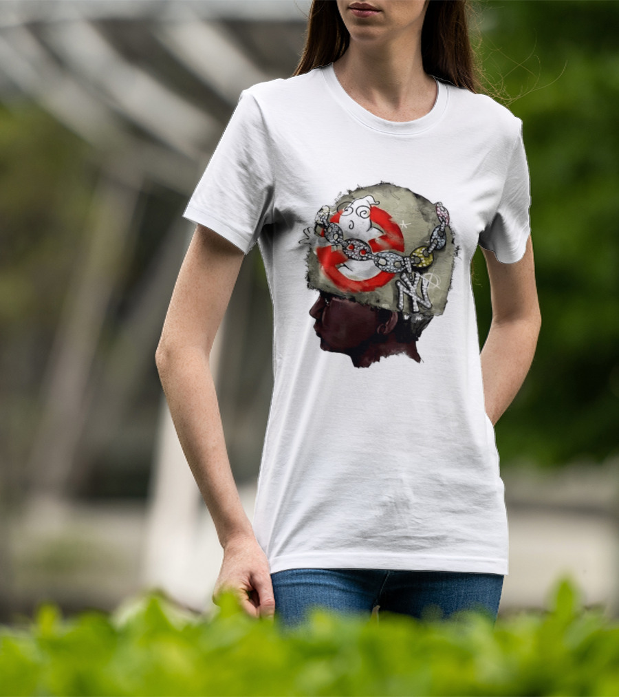 Swag Stealer Album Ghostbusters Chain Art NY Yankees T-Shirt
