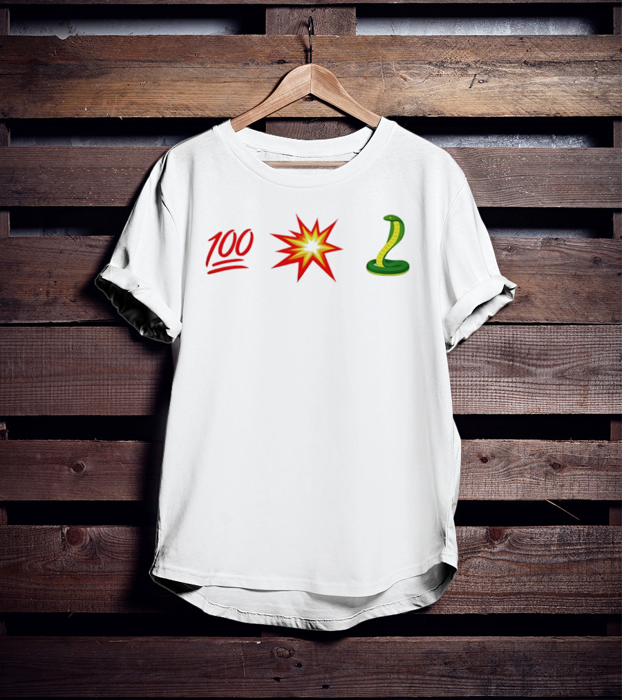 Wilt Bam Kobe 100 Explosion Snake T-Shirt