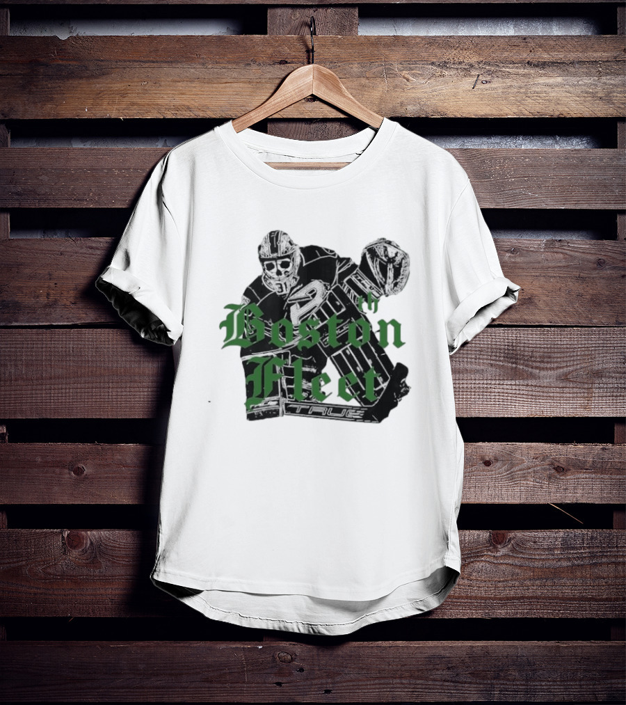 Aerin Frankel Boston Fleet PWHL Skeleton Goalie T-Shirt