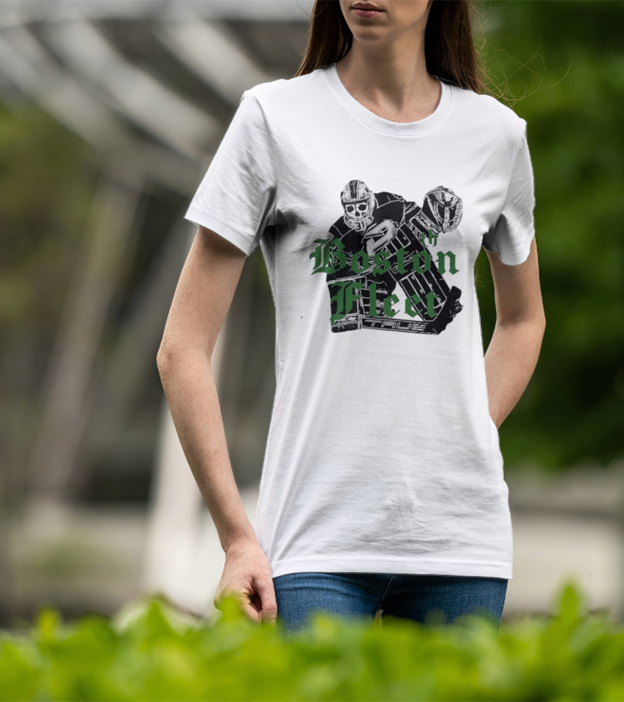 Aerin Frankel Boston Fleet PWHL Skeleton Goalie T-Shirt