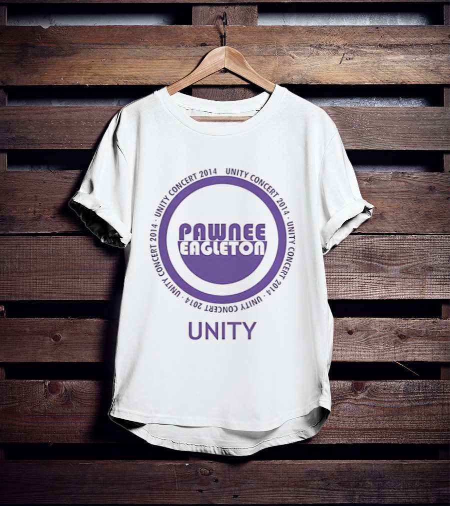 Pawnee Eagleton Unity Donna Meagle Concert 2014 Midwest Region T-Shirt