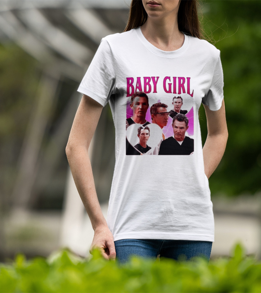 BABY GIRL Dr. Jack Abbot Collage Fashion Trend T-Shirt