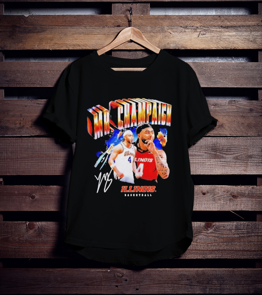 Mr Champaign Kylan Boswell Illinois Basketball T-Shirt
