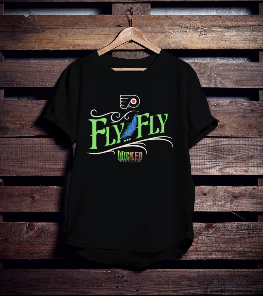Philadelphia Flyers Fly Fly Wicked For Good T-Shirt