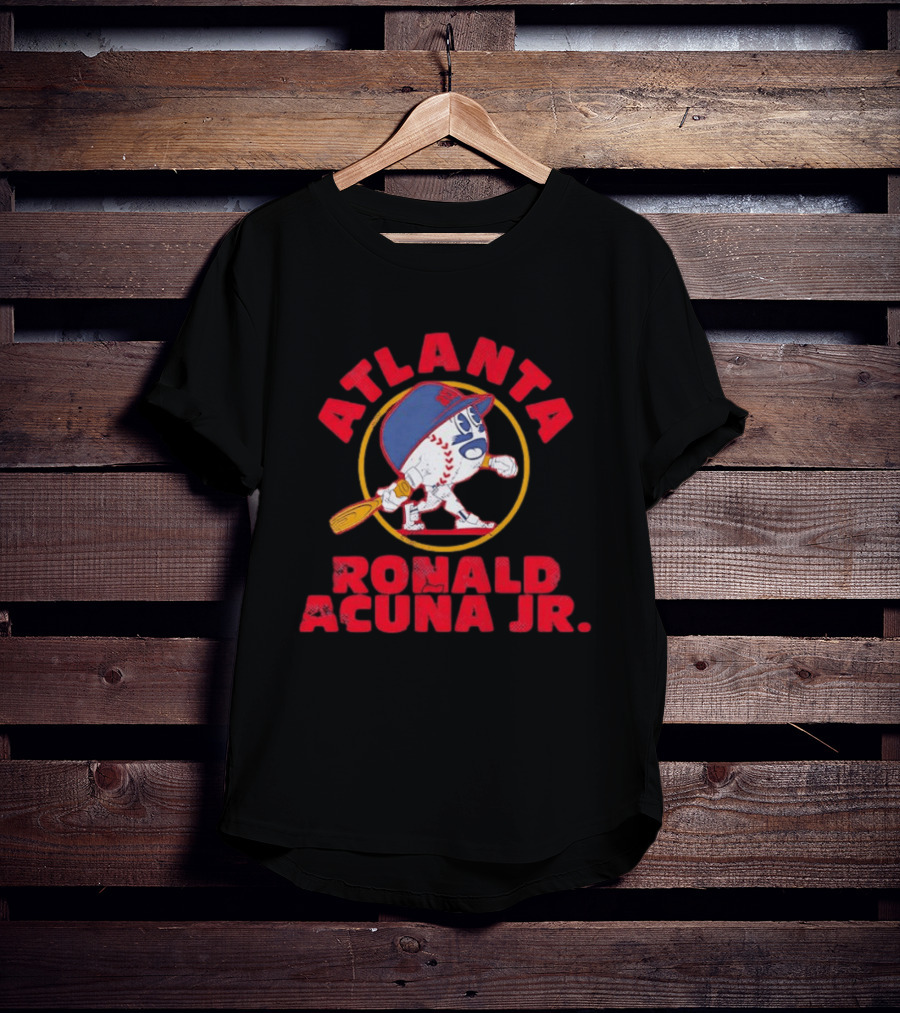 Atlanta Ronald Acuña Jr Baseball Buddy MLB Braves T-Shirt