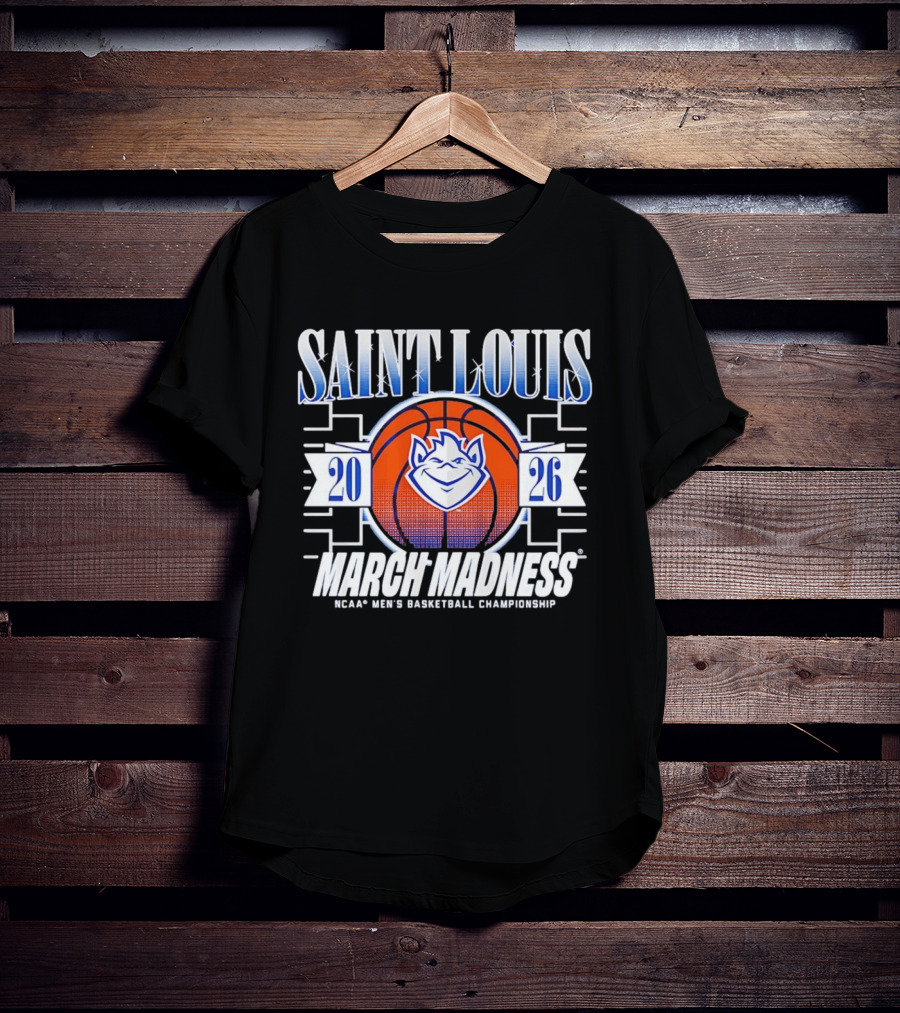 Saint Louis Billikens 2026 NCAA Men's Basketball Championship March Madness T-Shirt