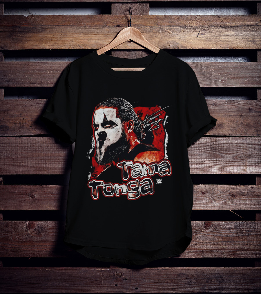 Tama Tonga WWE Grunge Style Design Signature T-Shirt