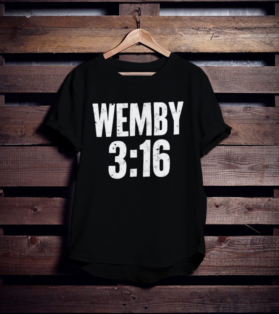 Victor Wembanyama Wemby 3 16 T-Shirt