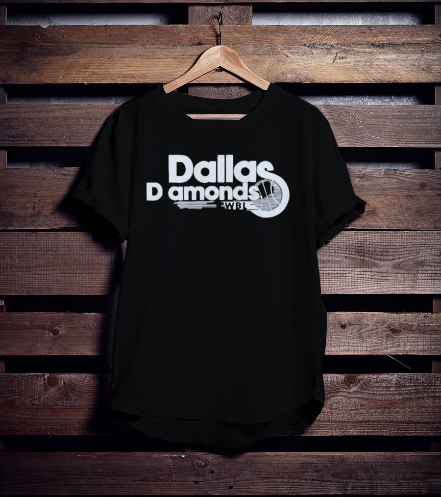 Dallas Diamonds Basketball Team WPBL 1978 T-Shirt