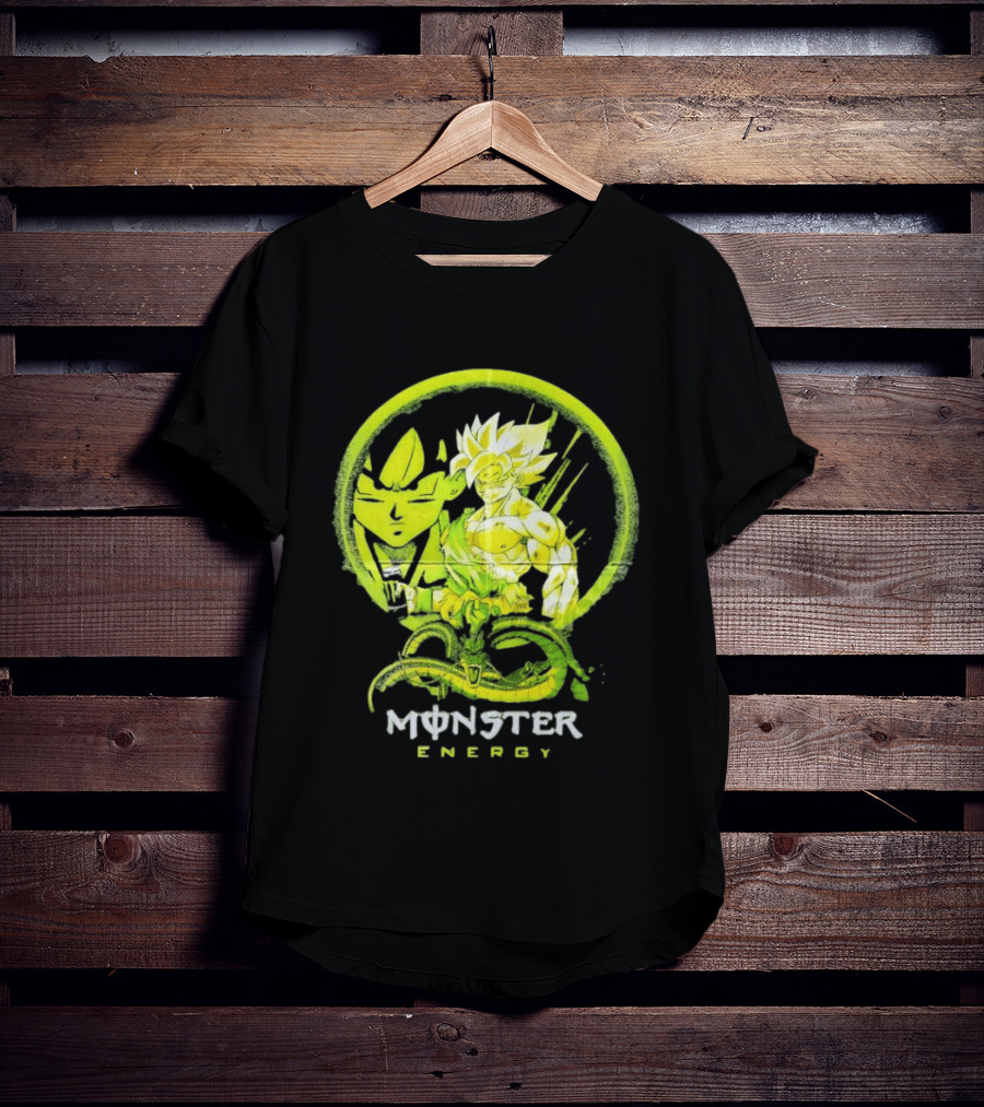 Songoku Dragon Ball Monster Energy Shenron Fusion T-Shirt