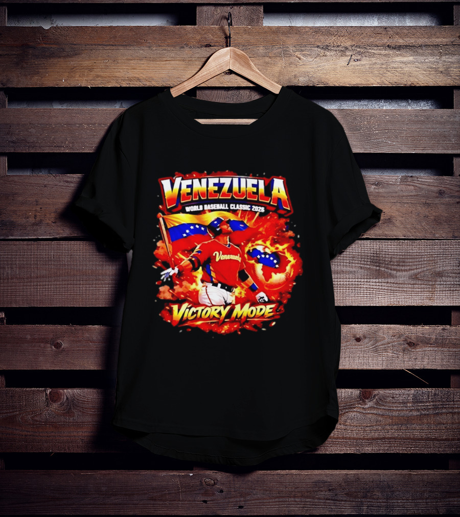 Venezuela World Baseball Classic 2026 Victory Mode T-Shirt