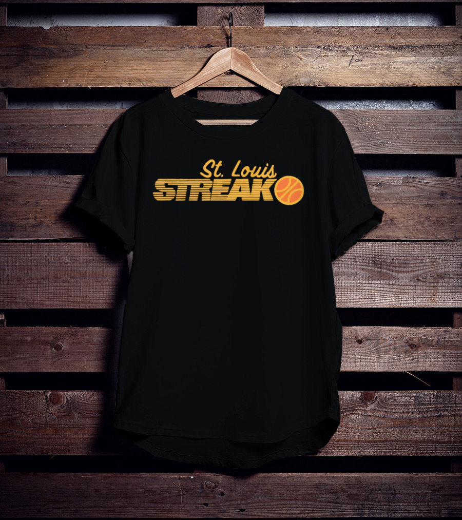 St. Louis Streak Women's Professional Basketball League T-Shirt