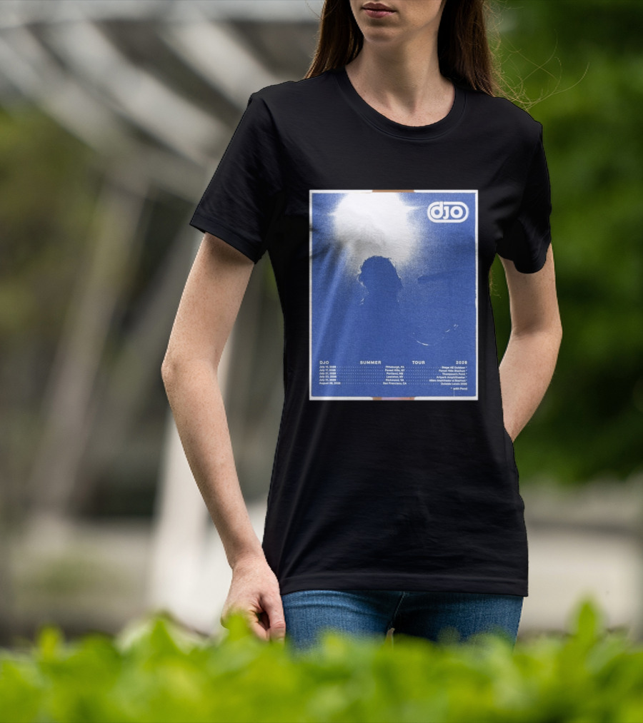 Djo Summer Tour 2026 Pittsburgh New York New Haven Louisville Milwaukee San Francisco T-Shirt