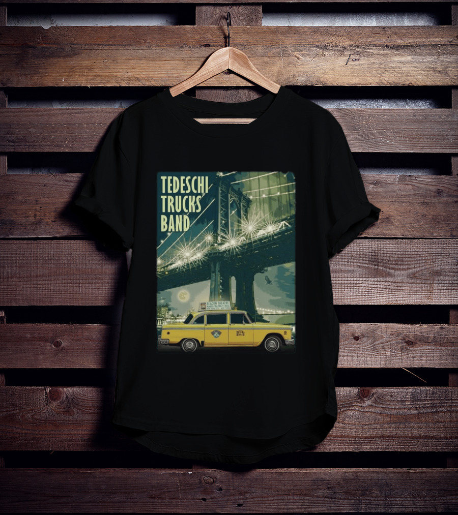 Tedeschi Trucks Band Beacon Theatre New York 2026 March 18 20 21 Week 2 Taxi Bridge T-Shirt