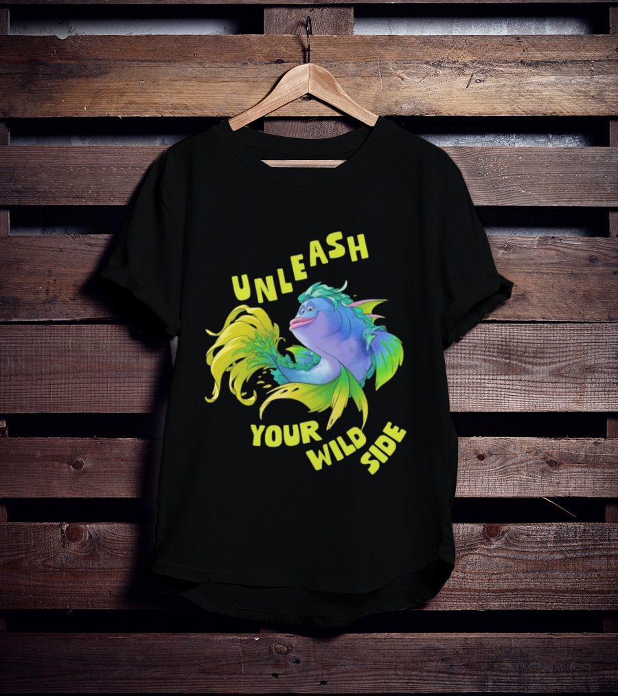 Unleash Your Wild Side Vibrant Fish Adventure T-Shirt